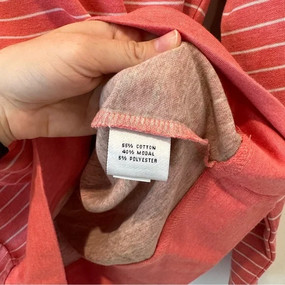 Peter Millar Red White Striped Stripe Quarter Zip QZip Quarterzip Jacket Sweater - Picture 4 of 7